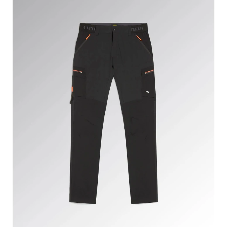 Liquidación total - Pantalón de trabajo Stretch Multibolsillos Diadora Utility Shadow 702.182039 Talla M Color Gris