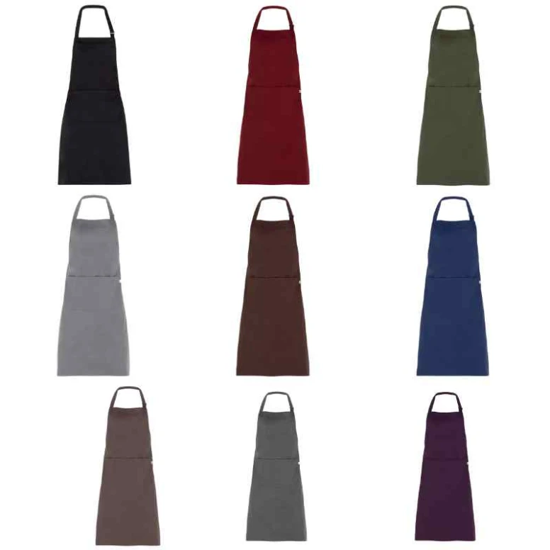 Liquidación total - Delantal de trabajo Unisex Giblor's Zante Q1H00212 Talla Unica Color Azul