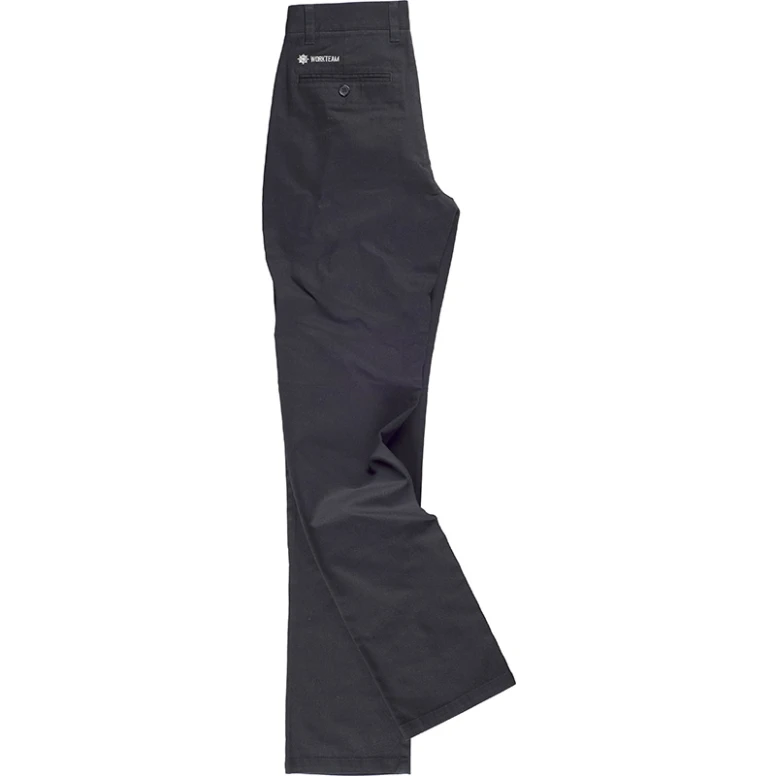 Liquidación total - Pantalón de trabajo de verano de mujer de algodón - Workteam Número 44 Color Azul