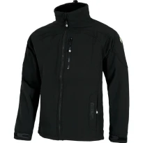 Liquidación total - Chaqueta Workshell invernal multibolsillos con malla interior - Workteam color negro Talla M 2