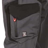Liquidación total - Pantalón de trabajo Multibolsillos Stretch Cofra Hagfors V592-0-02 número 50 color negro negro