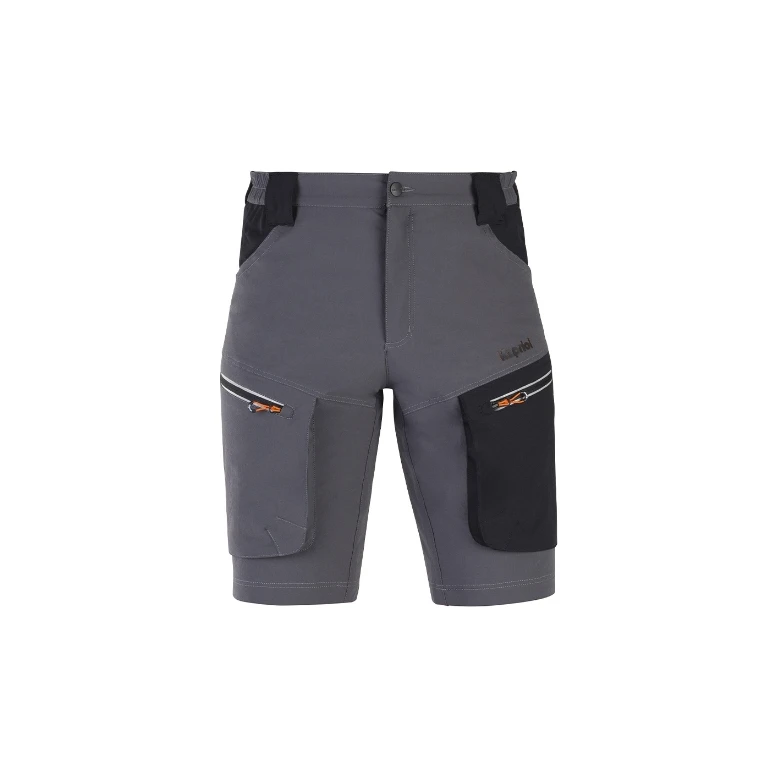 Liquidación total - Bermuda de trabajo Kapriol Tech 160032 Multibolsillos Talla 3XL Color Gris