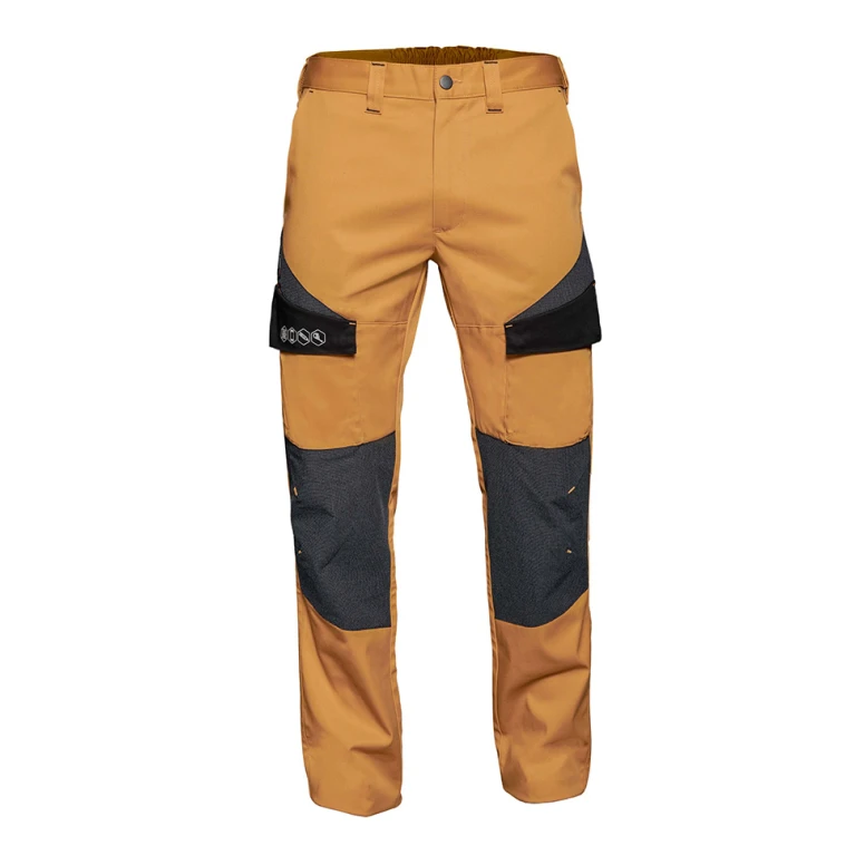 Liquidación total - Pantalón de trabajo Multibolsillos stretch Nilo Siggi 73PA1482/00-1326 Talla XS Color Amarillo