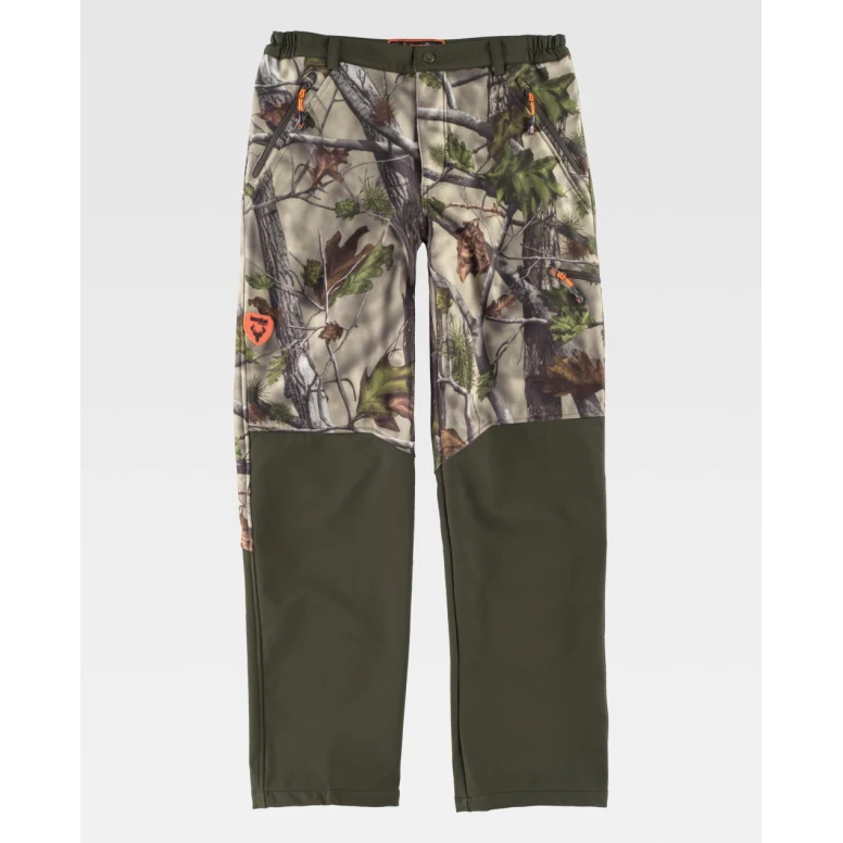 Pantalón de trabajo Workshell Stretch Caza S8365 - Workteam