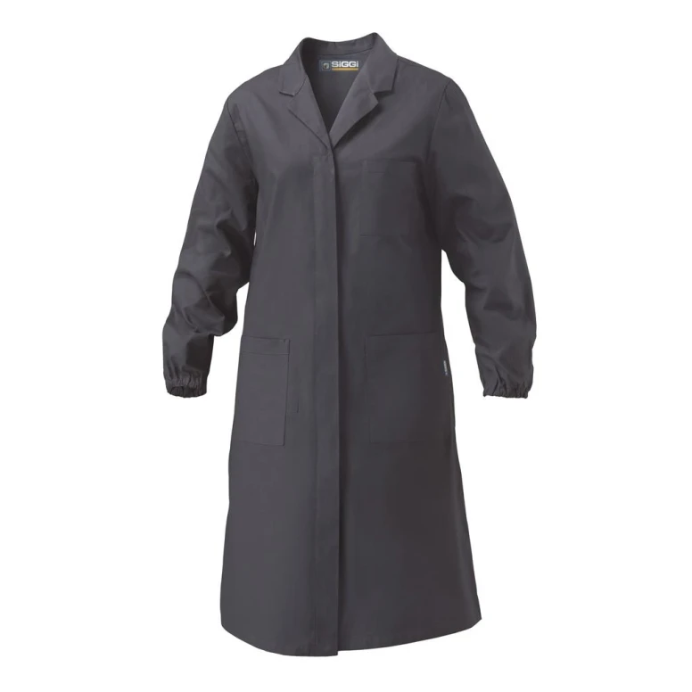 Liquidación total - Bata de Mujer de trabajo Carla Siggi 100% algodón Talla S Color Azul