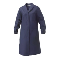 Liquidación total - Bata de Mujer de trabajo Carla Siggi 100% algodón Talla S Color Azul