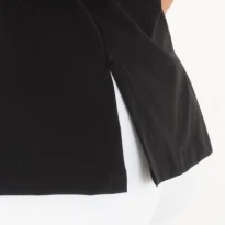 Liquidación total - Chaqueta Giblor's Cocina Estetica e Benessere Grace 24P08G384 Manga corta Mujer Talla S Color Negro