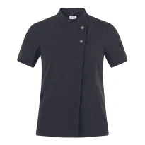 Liquidación total - Chaqueta Mao manga corta de trabajo Cocinero Giblor's Megan Lady 23P08G218 Talla M Color Azul