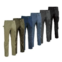 Liquidación total - Pantalón de trabajo Multibolsillos Cofra Kalamata 100% algodón V477-0-00 Número 50 Color Cuerda