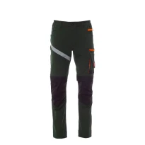 Liquidación total - Pantalón Unisex de trabajo Multibolsillos Stretch Payper Next 4W Summer AY 7317 Negro/Negro número 52