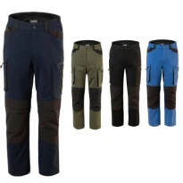 Liquidación total - Pantalón de trabajo Rossini Dynamic Flex A00520 Stretch Multibolsillos Talla L Color Negro