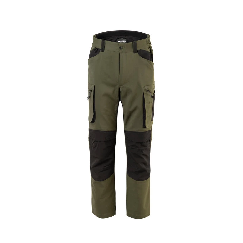 Liquidación total - Pantalón de trabajo Rossini Dynamic Flex A00520 Stretch Multibolsillos Talla L Color Negro