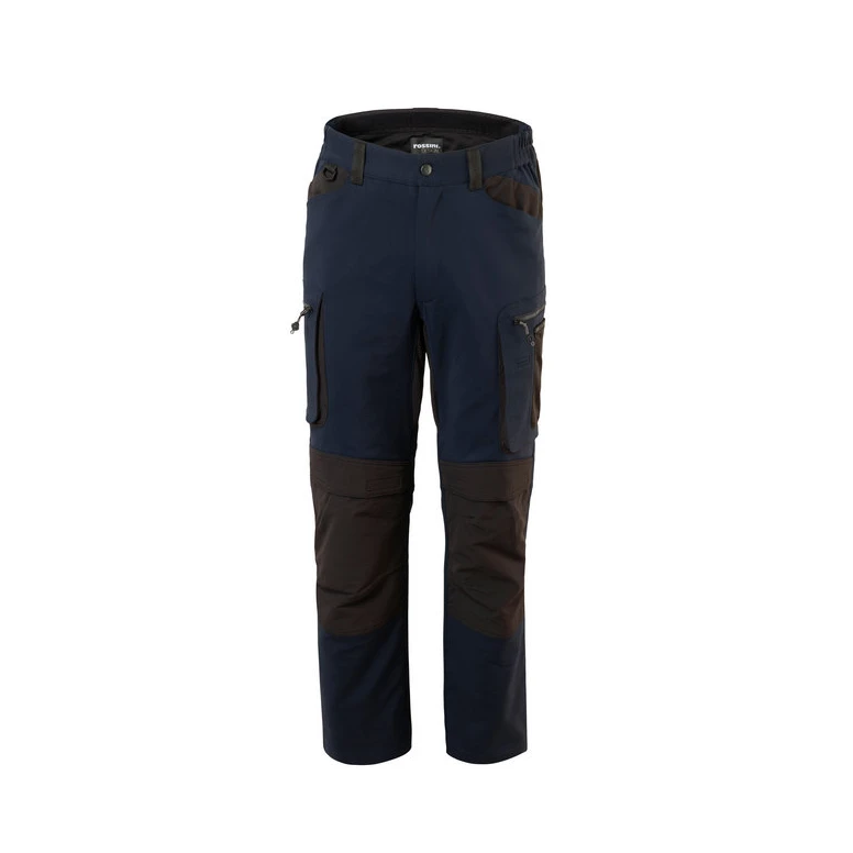 Liquidación total - Pantalón de trabajo Rossini Dynamic Flex A00520 Stretch Multibolsillos Talla L Color Negro