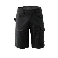 Liquidación total - Bermuda de trabajo Rossini R-Evolution A00790 Stretch Multibolsillos Talla L Color Negro