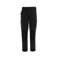 Liquidación total - Pantalón de trabajo Stretch Multibolsillos Rossini Rainold Light A00529 Talla M Color Negro