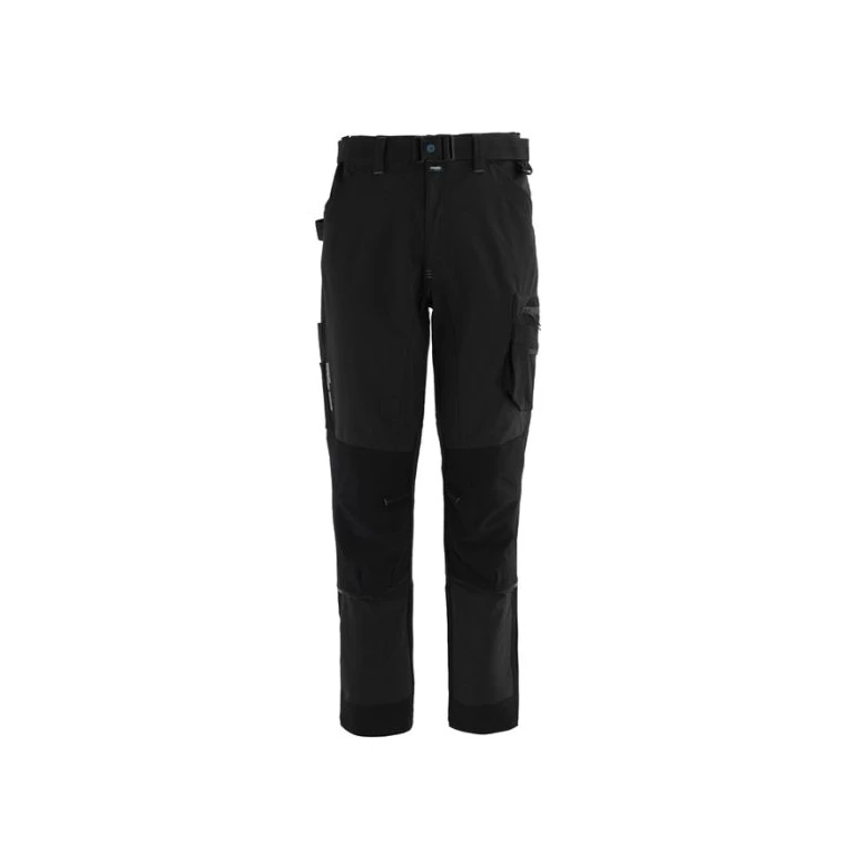 Liquidación total - Pantalón de trabajo Stretch Multibolsillos Rossini Rainold Light A00529 Talla M Color Negro