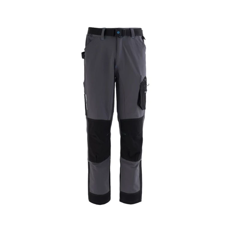 Liquidación total - Pantalón de trabajo Stretch Multibolsillos Rossini Rainold Light A00529 Talla M Color Negro