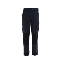 Liquidación total - Pantalón de trabajo Stretch Multibolsillos Rossini Rainold Light A00529 Talla M Color Negro