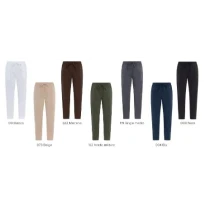 Liquidación total - Pantalón Giblor's Alan 25P08P420 Medico Spa ed Ho.re.ca Talla XS Color Beige