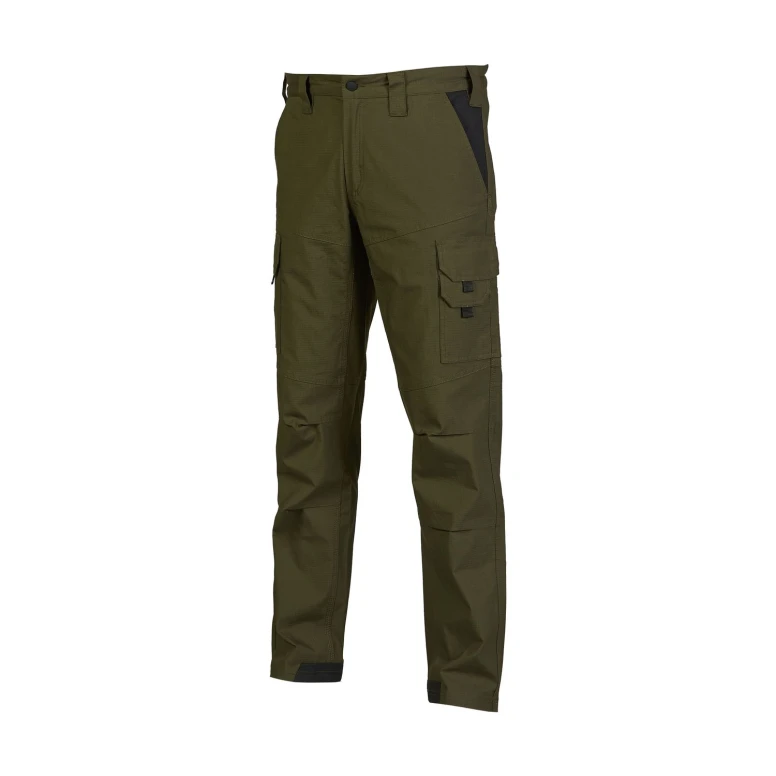 Liquidación total - Pantalón de trabajo Multibolsillos Stretch U-Power Fresco WST420 Talla 3XL Color Desert Sand