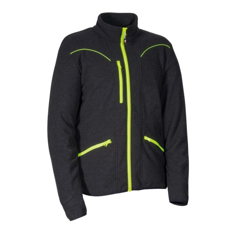 Liquidación total - Sudadera de trabajo de Micropolar Multibolsillos Cofra Grebo V628-0-02 Talla XL Color Marino Negro Royal