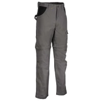Liquidación total - Pantalón de trabajo Cofra Multibolsillos Acortables Helsinki 100% algodón Canvas V053-0-00 número 46 Marino