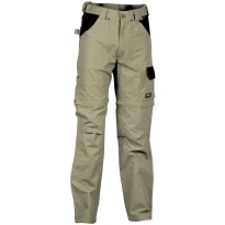 Liquidación total - Pantalón de trabajo Cofra Multibolsillos Acortables Helsinki 100% algodón Canvas V053-0-00 número 46 Marino