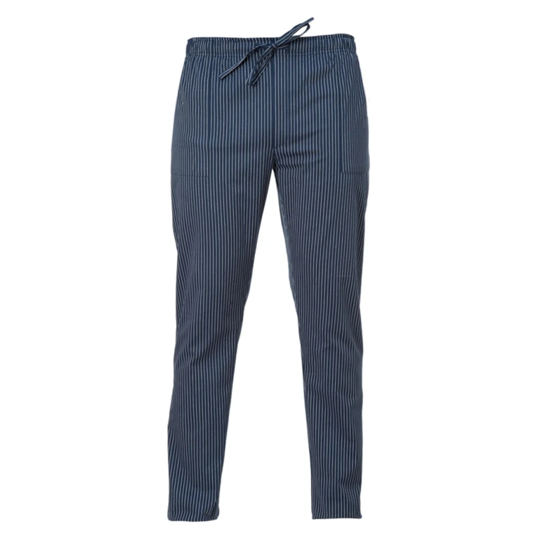 Liquidación total - Pantalón de trabajo Cocinero Multibolsillos Giblor's Enrico 11P08P20. Talla 3XL Color Azul