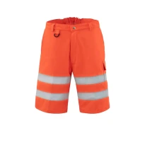 Liquidación total - Bermuda de trabajo Alta visibilidad Multibolsillos Rossini Hi-Vis A00817 Número 50 Color Amarillo 2
