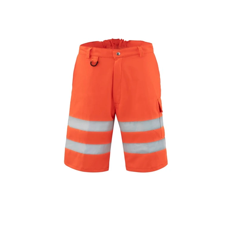 Liquidación total - Bermuda de trabajo Alta visibilidad Multibolsillos Rossini Hi-Vis A00817 Número 50 Color Amarillo