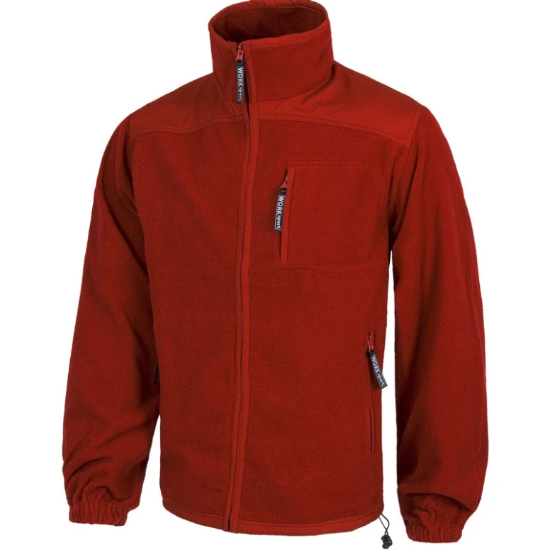 Liquidación total - Chaqueta invernal de forro polar multibolsillos - Workteam color verde oscuro Talla 2XL