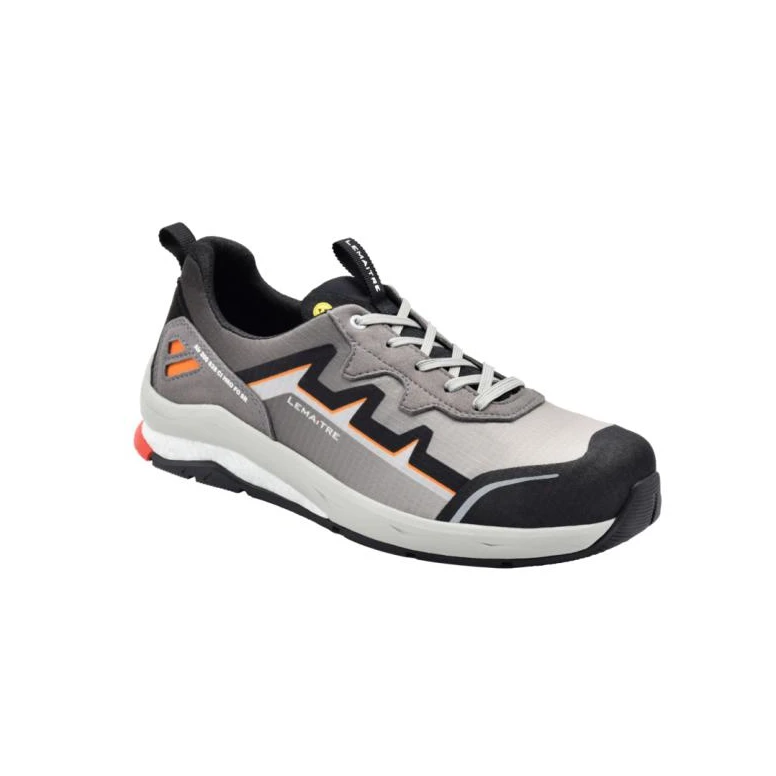 Liquidación total - Zapatos de seguridad Lemaitre Air 200 S3S ESD A200S3SBM Bajos Número 50 Color Negro Gris