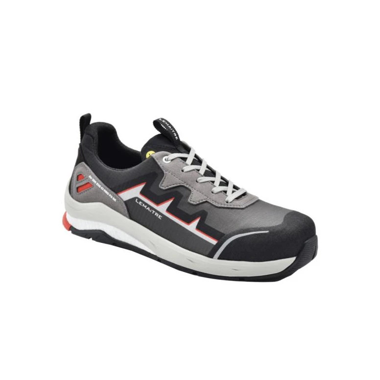 Liquidación total - Zapatos de seguridad Lemaitre Air 200 S3S ESD A200S3SBM Bajos Número 50 Color Negro Gris