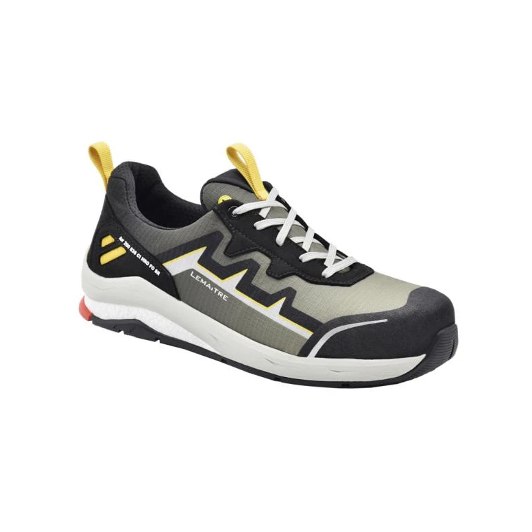 Liquidación total - Zapatos de seguridad Lemaitre Air 200 S3S ESD A200S3SBM Bajos Número 50 Color Negro Gris