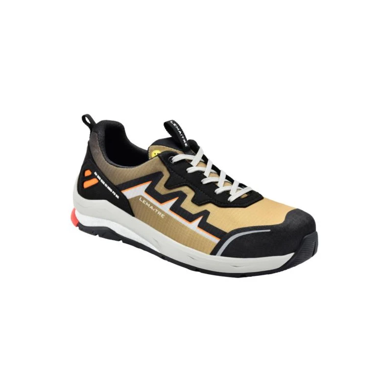 Liquidación total - Zapatos de seguridad Lemaitre Air 200 S3S ESD A200S3SBM Bajos Número 50 Color Negro Gris
