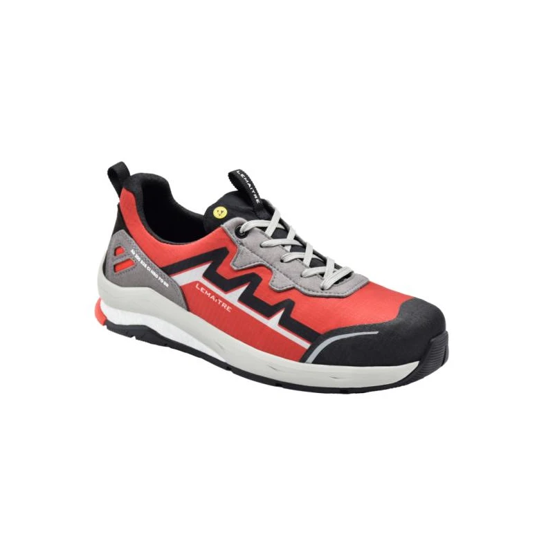 Liquidación total - Zapatos de seguridad Lemaitre Air 200 S3S ESD A200S3SBM Bajos Número 50 Color Negro Gris