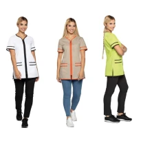 Liquidación total - Casaca de mujer a mangas cortas Siggi Talia - 28CS1885/00 Talla XL Color Verde