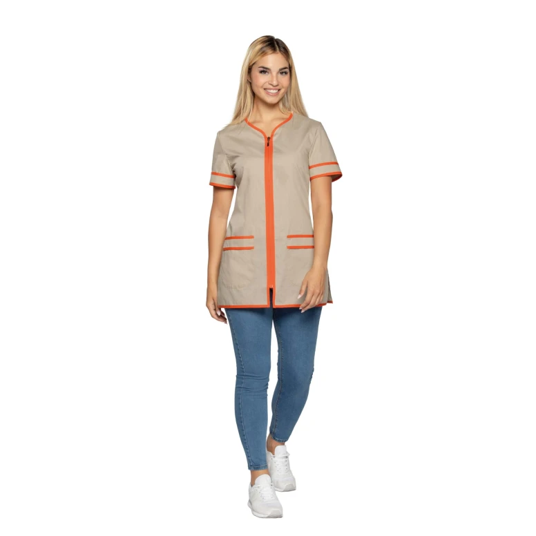 Liquidación total - Casaca de mujer a mangas cortas Siggi Talia - 28CS1885/00 Talla XL Color Verde
