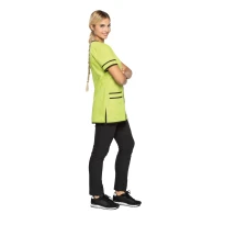 Liquidación total - Casaca de mujer a mangas cortas Siggi Talia - 28CS1885/00 Talla XL Color Verde