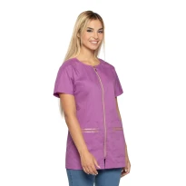 Liquidación total - Casaca de mujer a mangas cortas Siggi Bella - 28CS1883/00 Talla L Color Morado