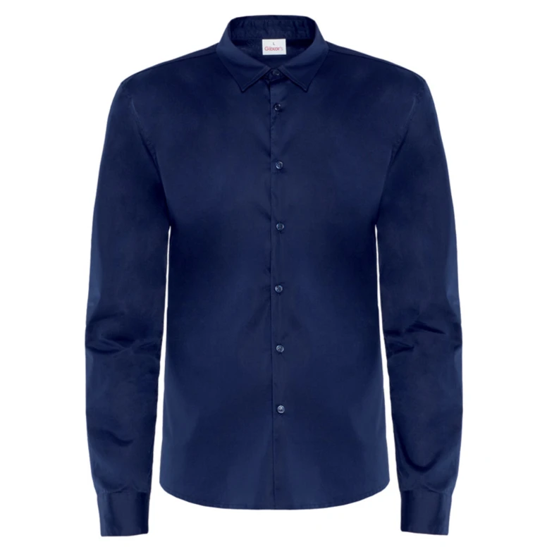 Liquidación total - Camisa de trabajo Stretch Giblor's Peter 19P01N088 Color Blanco Talla S