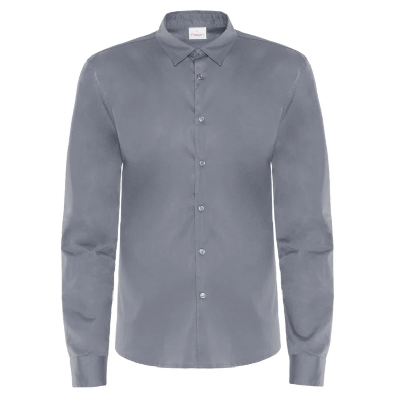 Liquidación total - Camisa de trabajo Stretch Giblor's Peter 19P01N088 Color Blanco Talla S