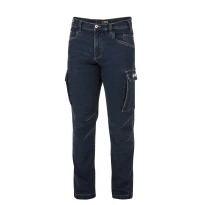 Liquidación total - Vaqueros de trabajo Stretch Elásticos Multibolsillos Sparco Dallas 02430 Talla XL