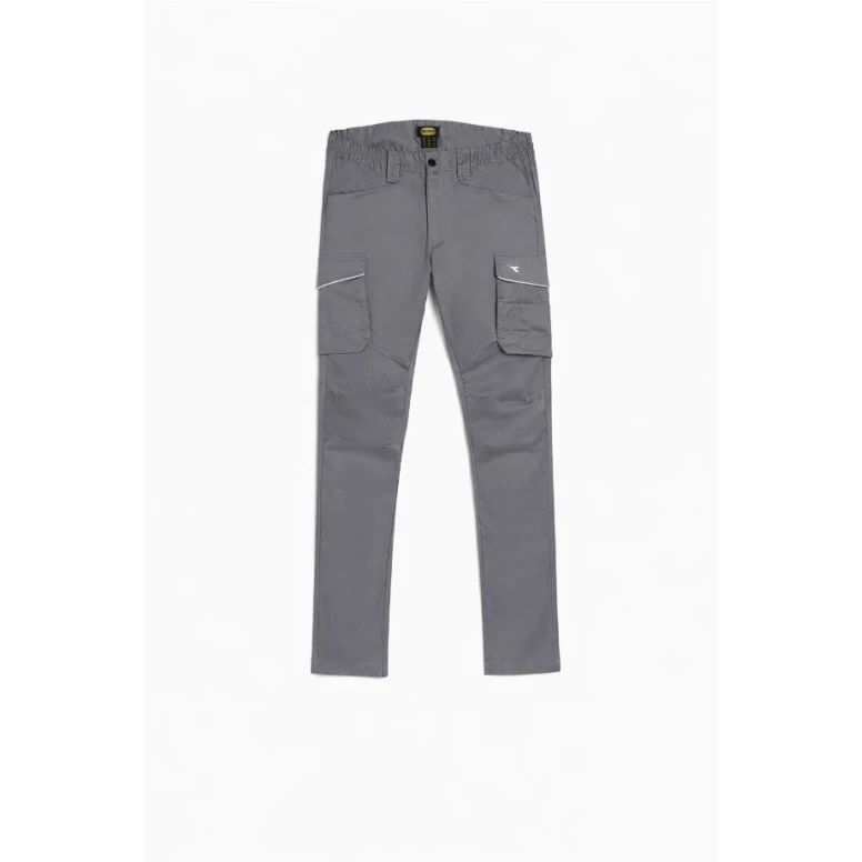 Liquidación total - Pantalón de trabajo Multibolsillos Diadora Pant Staff Stretch Cargo 2.0 702.183059 Talla L Color Azul