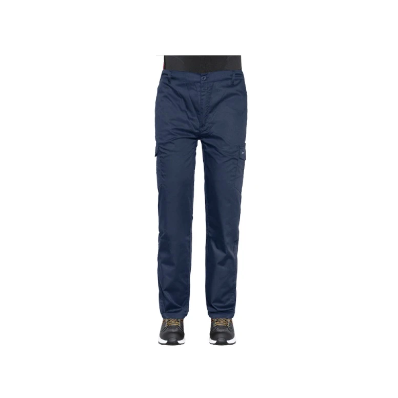 Liquidación total - Pantalón de trabajo Multibolsillos Stretch Issa Line Euromix 8039N Talla S Color Gris
