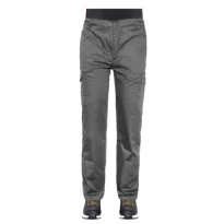 Liquidación total - Pantalón de trabajo Multibolsillos Stretch Issa Line Euromix 8039N Talla S Color Gris