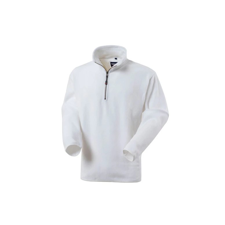 Liquidación total - Sudadera de trabajo de forro polar Media cremallera Rossini Dublino HH159 Talla L Color Gris Jaspeado Oscuro