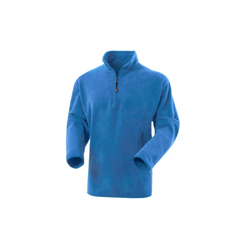 Liquidación total - Sudadera de trabajo de forro polar Media cremallera Rossini Dublino HH159 Talla L Color Gris Jaspeado Oscuro
