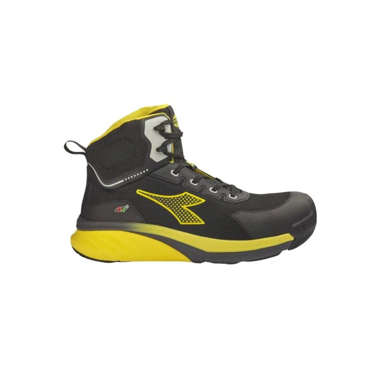 Liquidación total - Zapatos de seguridad Altos Diadora Utility Vortex DA2 Mid S3S SR SC HRO ESD 701.182041 Número 44