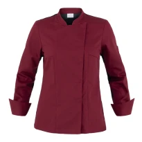 Liquidación total - Chaqueta Mao de trabajo Cocinero Giblor's Agata Lady 23P08G341 Talla XS Color Verde Militar